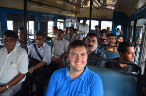 Learn from my French friend here who's taking the bus during his trip to Kolkata