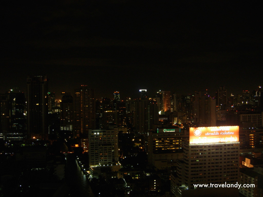 Bangkok from the 32nd floor at Wireless Road