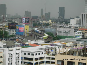 Skytrains in Bangkok