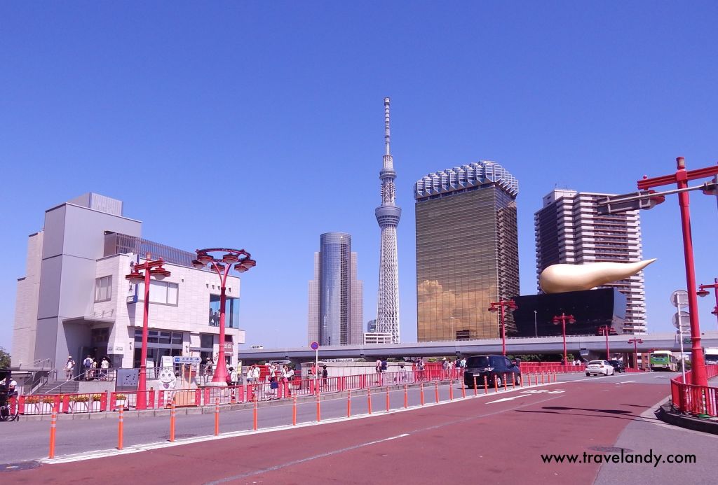 Asakusa. You can see Tokyo Skytree in the background