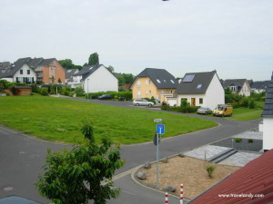 I stayed at the house of a friend in this German village called Bornheim