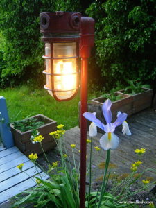 The back entrance to our B&B