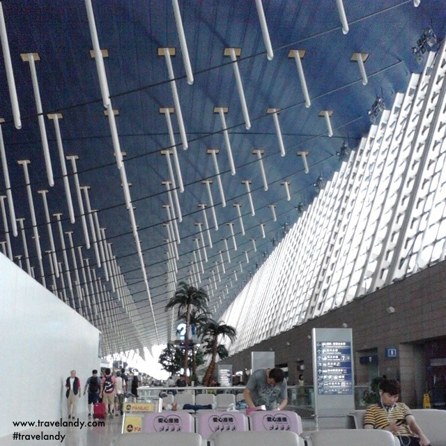 Transitting through Pudong airport in Shanghai