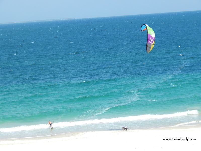 Kite surfing on Mosman beach