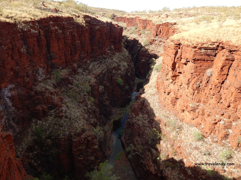 A gorge at Karijini National Park