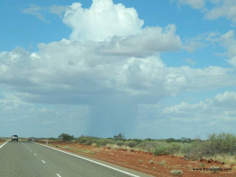 Rain from afar