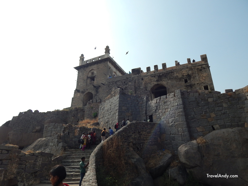 The highest point of the fort. The king could observe the entire city from the top of this structure