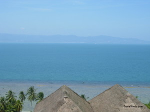 View from Koh Phangan, an idyllic but touristy island in the Gulf of Thailand