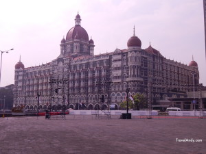 The iconic Taj Mahal Palace Hotel in Mumbai, the capital of India's Maharashtra state