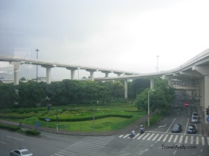 Shanghai has plenty of flyovers.