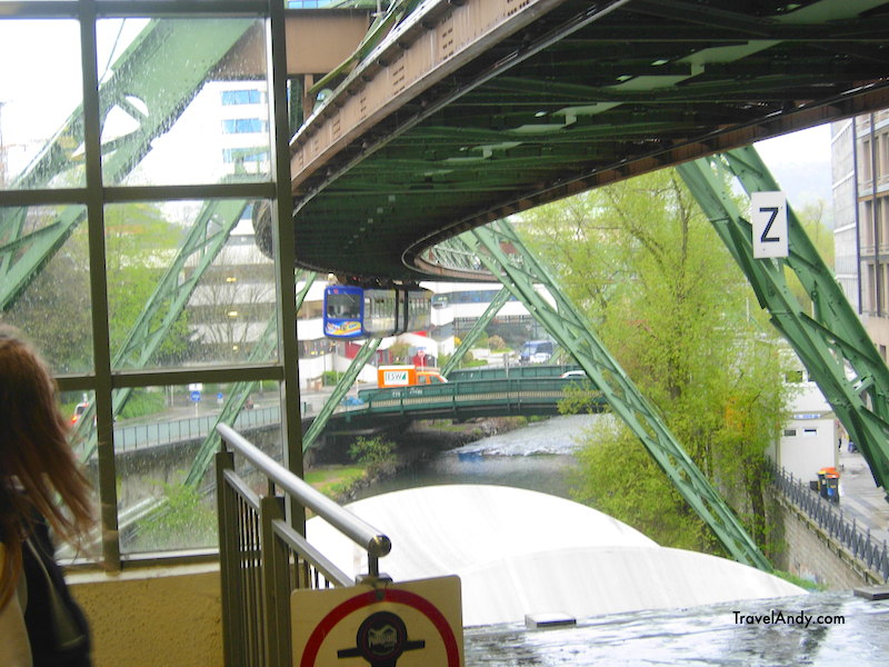 The first time I saw the Schwebebahn