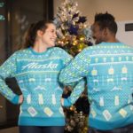 Alaska Airlines: Early boarding for flyers in ugly sweaters