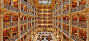 George Peabody Library in Baltimore