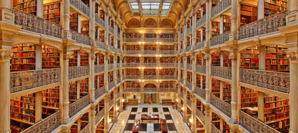 George Peabody Library in Baltimore