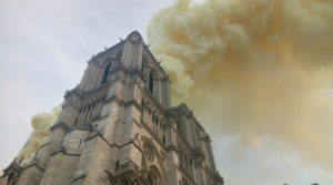 Notre-Dame in flames