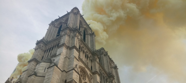 Notre-Dame in flames