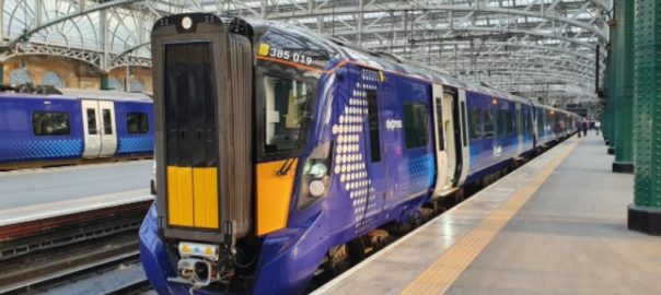 ScotRail 385 electric train