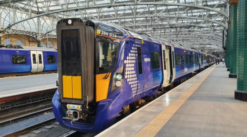 ScotRail 385 electric train