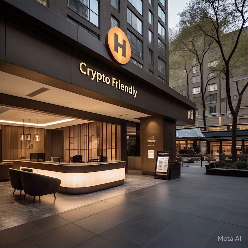 Crypto hotel