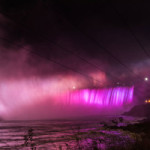 New LED illumination at Niagara Falls