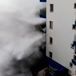 6-metre waves crash into buildings in Canary Islands